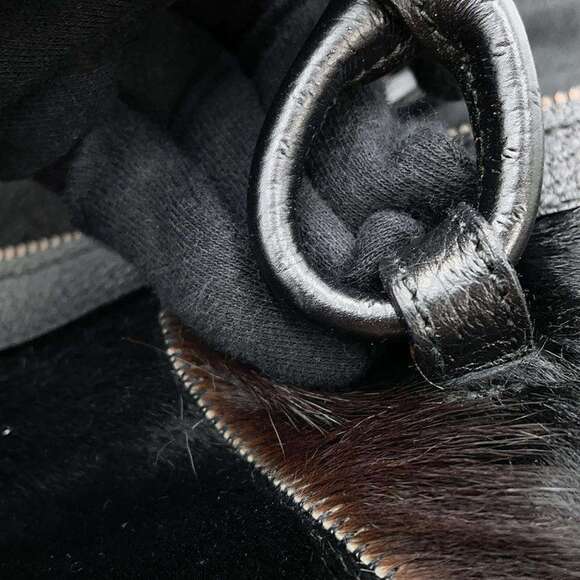 SALVATORE FERRAGAMO Black Leather Bag - Picture 13 of 16